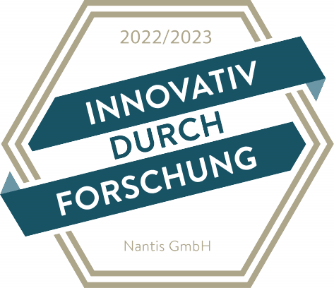 Innovativ durch Forschung Siegel vom Stifterverband